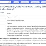 Spécialiste Assurance Qualité Géospatiale et Formation