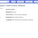 Ingénieur réseau senior – OMS – KL