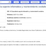 Consultor·e Support Informatique et Maintenance Évolutive – Inventaire National PCB