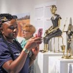 Bronzes burkinabés exposés à Kazan pour le forum 2026
