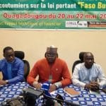 Burkina : les chefs coutumiers formés à la loi Faso Bu-Kaoré