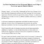 Livraison de neuf conteneurs militaires américains au Niger