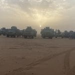 Véhicules blindés russes déployés au Mali