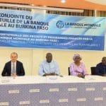 Burkina Faso : Banque mondiale et gouvernement examinent 27 projets