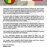 L&rsquo;armée malienne frappe des groupes armés en plusieurs zones