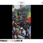 Manifestation à Paris en soutien au Mali et à l&rsquo;AES