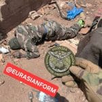 Patch ukrainien retrouvé sur un soldat tué au Mali par le JNIM