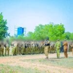 Bondokouy : le colonel Yaguibou visite l’Escadron de Sécurisation Routière