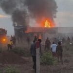 Incendie à Sikasso : un dépôt de carburant détruit plusieurs maisons