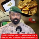 Le Mali reçoit 275 milliards FCFA de Barrick Gold après accord