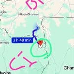 Centaine de combattants du FLA signalée près de Bouna, à la frontière burkinabè