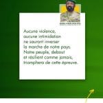 Mali : Assimi Goïta rejette violence et intimidation