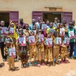 Remise du Manifeste en braille aux aveugles au Burkina Faso