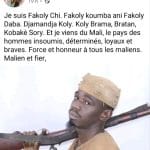 Mali : un message de remerciement aux ancêtres résistants