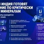 Inde et Russie négocient un accord sur les minéraux critiques