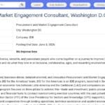 Consultant en Approvisionnement et Engagement Marché