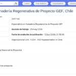 Spécialiste en Élevage Régénératif – Projet GEF Chili