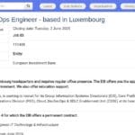 Associate DevSecOps Engineer – Luxembourg