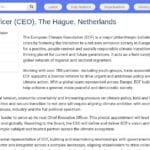 CEO – European Climate Foundation (La Haye)