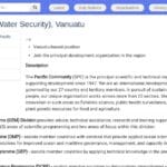 Assistant·e de Projet – Sécurité de l&rsquo;Eau, Vanuatu