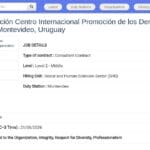 Consultant·e pour l&rsquo;évaluation du CIPDH (UNESCO, Catégorie 2)