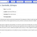 Responsable Achats – Gambella, Éthiopie