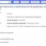 Spécialiste en soutien financier et gestion de projet