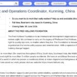 Assistant(e) de Direction et Coordinateur(trice) Opérationnel(le) – Kunming, Chine
