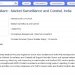 Consultant International – Surveillance et Contrôle des Marchés Pharmaceutiques