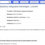 Consultant NICR – Développeur Intégration API & Interopérabilité
