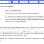 Assistant(e) Financier(ère) – Antananarivo