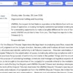 Registrar – Tribunal administratif de l&rsquo;UNRWA