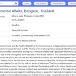 Stagiaire – Affaires intergouvernementales – Bangkok