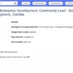 Responsable Communautaire – Développement d&rsquo;Entreprises