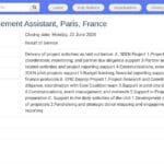 Chargé(e) de programme – Gestion de projets climat