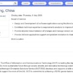 Développeur IA – Nations Unies (Deqing, Chine)