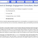 Consultant en Développement Commercial et Engagement Stratégique