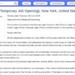 Juriste principal – Droit international et arbitrage (ONU)