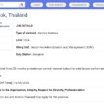 Assistant IT – Support événementiel et bureautique (Bangkok)