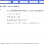 Junior Technical Specialist – Home Based – FAO Caraïbes
