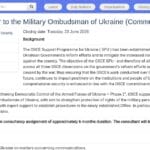 Conseiller en communication auprès du Médiateur militaire ukrainien