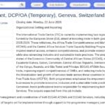 Assistant(e) de Programme – Commerce Afrique Centrale (Temporaire)