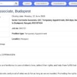 Senior Contracts Associate – Service Contracting (Budapest)
