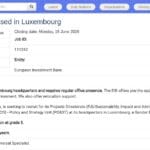 Expert·e Genre – Siège Luxembourg (H/F)