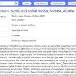 Stagiaire Information Publique – Médias & Réseaux Sociaux (Vienne)