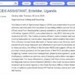 Assistant·e RH – Centre de services régionaux, Entebbe