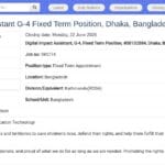 Assistant Impact Numérique G-4 – UNICEF Dhaka