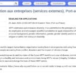 Assistant(e) Logistique – Soutien aux Entreprises