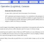 Assistant Support Opérationnel Logistique – Caracas