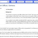 Coordinateur Jeunesse OMM – Genève
